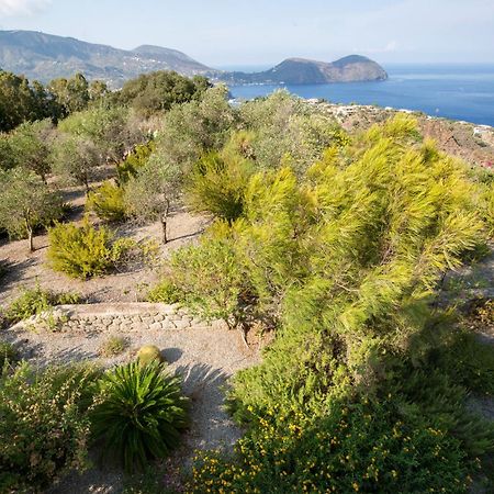 Sealight Villa Lipari - Vista E Piscina Buitenkant foto